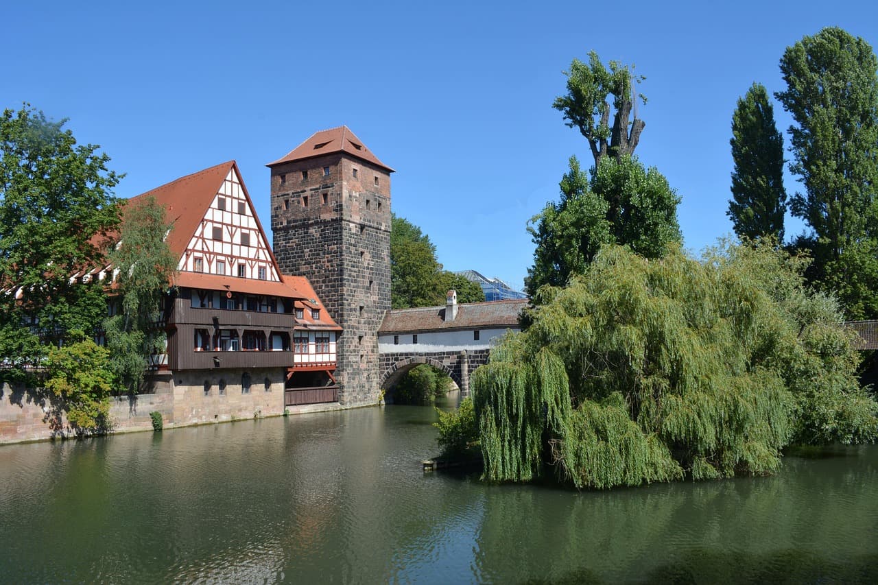 Driving through Franconia in a convertible
