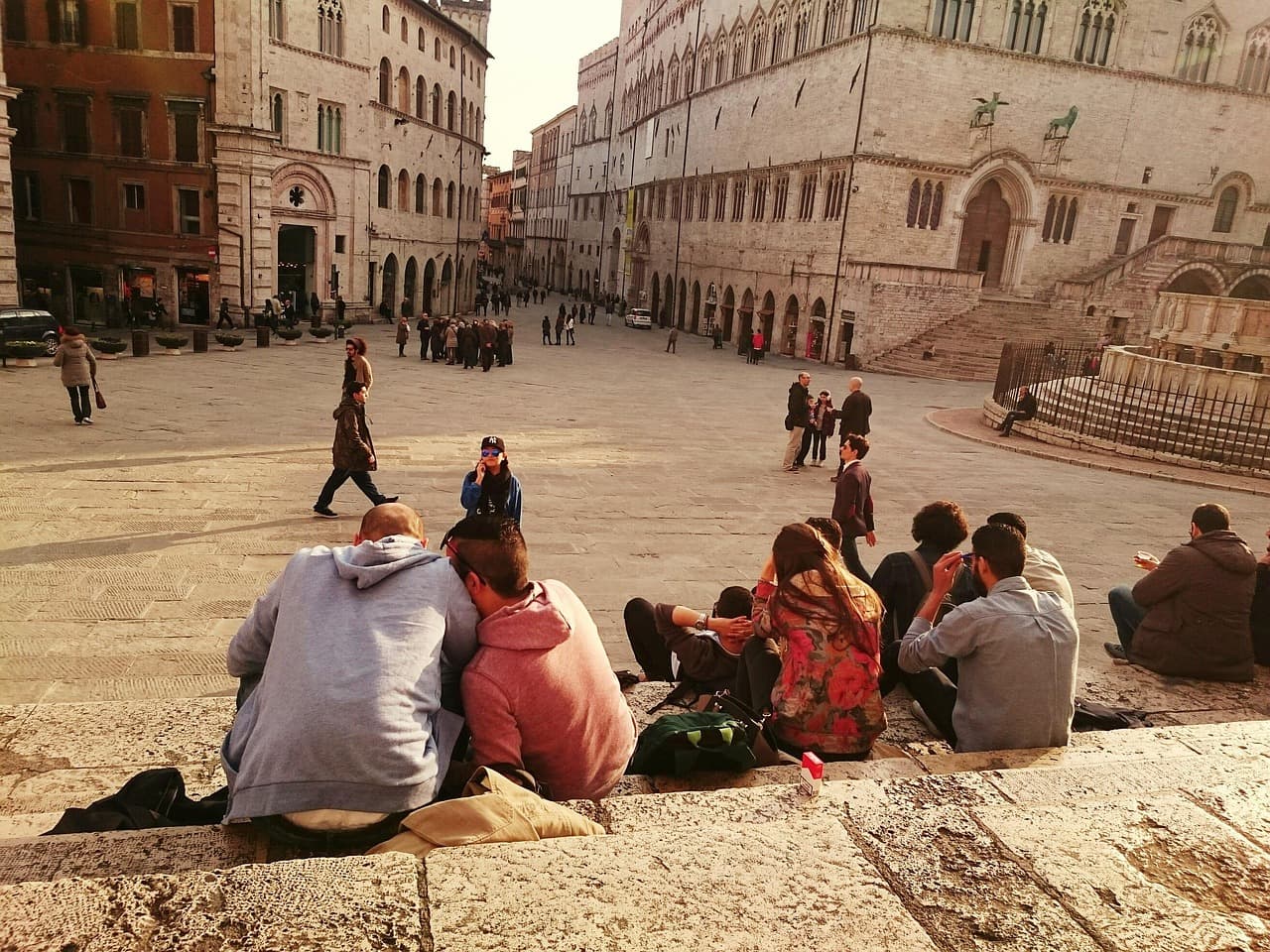 Piazza IV Novembre Perugia