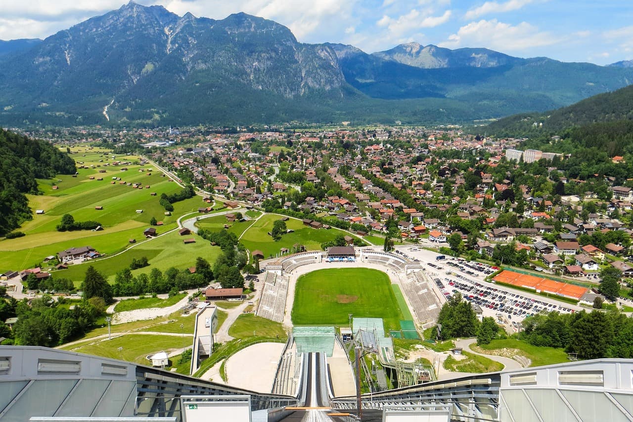 Ski Jumping Hill Garmisch-Partenkirchen
